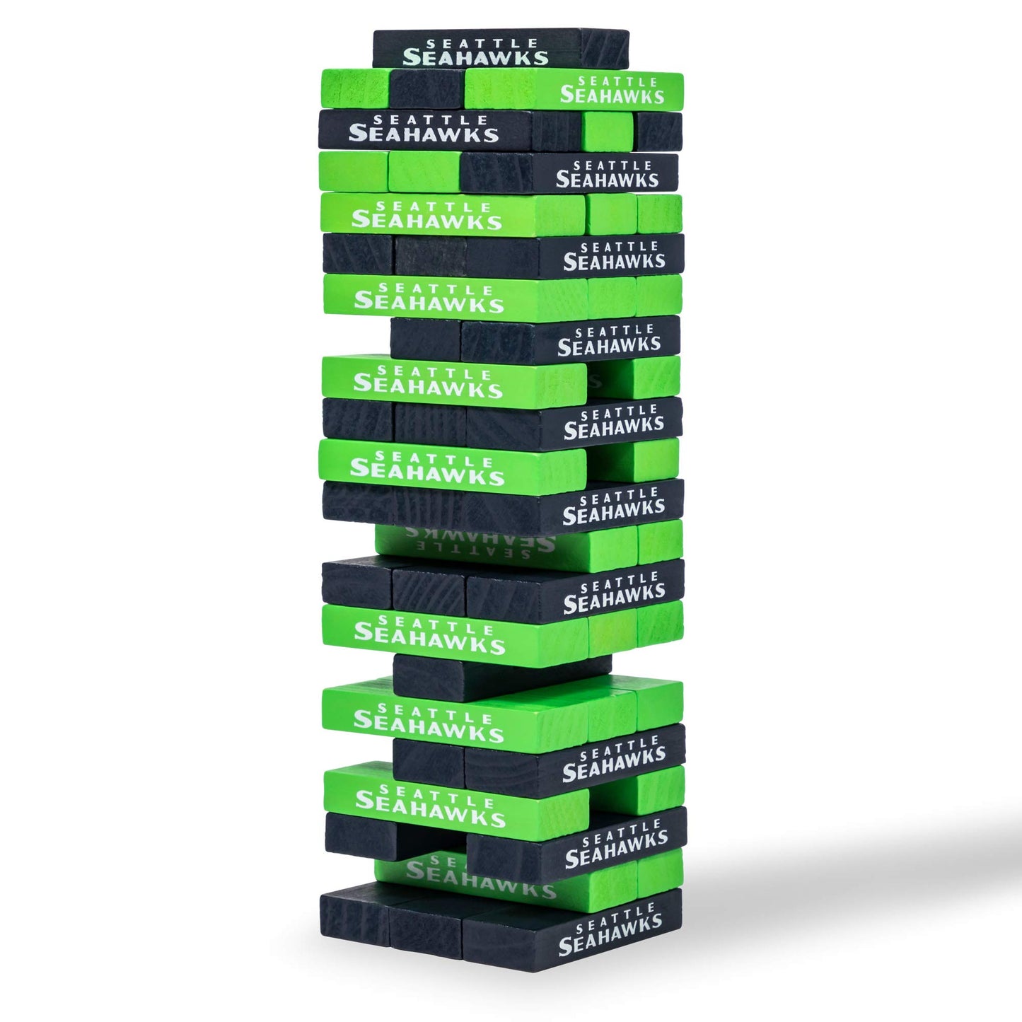 Wild Sports Nfl Seattle Seahawks Table Top Stackers 3'' X 1'' X .5'', Team Color