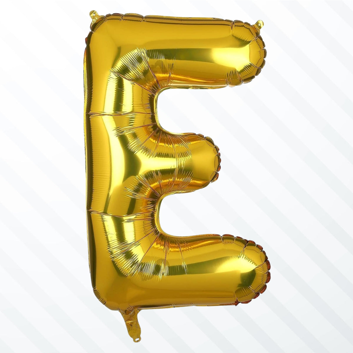 Flyloons Gold E Alphabets Letter Foil Balloons Perfect for Birthday Decoration Items, Anniversary, Bachelorette, Wedding, Farewe