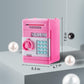 Evthsu Pink Electronic Atm Safe Piggy Bank For Kids - Real Money Savings Coin Bank With Code Lock & Password, Gift Money Box For