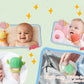2 Pack Baby Teether Toys, Baby Chew Toys, Baby Sore Gums Relief Infant Baby Teething Toys, Teething Toys For Babies 0-9 Months, With Storage Case Easy To Carry And Keep Clean (Yellow+ Green)
