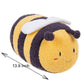 13.9 Inch Fuzzy Bumblebee Stuffed Animal Honey Bee Pulshies with Cute Face and White Wings Cuddly Bumble Bee Plush Toy Honeybee Anime Gifts for Kids And Lovers In Birthday  Valentines  Christmas...