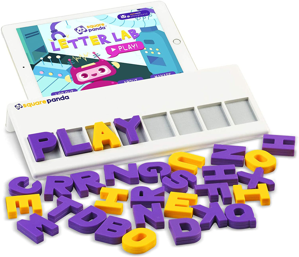 Letter Tiles Stack and Learn