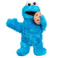 Just Play Sesame Street 13.5-inch Nom Nom Cookie Monster Plush with Sounds and Motion, Blue, Kids Toys for Ages