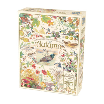 Cobble Hill 1000 Piece Puzzle - Country Diary: Autumn - Sample Poster Included