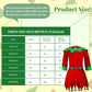 Syhood 5 Pcs Christmas Elf Costume Kids Girls Velvet Elf Costume Santa'S Helper Outfit With Hat Shoes Belt Striped Stockings(Fit 12-15 Years Old,Bright Color)