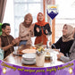 2 Pieces Ramadan Kareem Hanging Canvas Sign Eid Mubarak Hanging Canvas Sign Ramadan hanging sign Eid Mubarak sign for Ramadan Ka