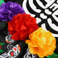 Relibeauty Kids Day Of The Dead Costume For Girls Sugar Skull Costume With Flower Headband 110