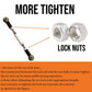(2025 Upgrade) 78-108Mm Stainless Steel Turnbuckles/Camber Link For 1/10 Traxxas Slash 4X4 Vxl/Rustler 4X4 /Stampede 4X4 Vxl/Hos