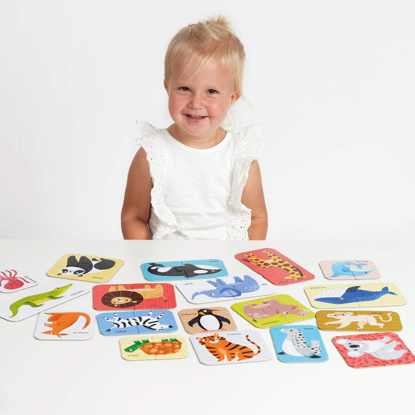 Puzzle Pairs Wild Animals 18m+ Toddler Puzzle