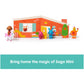 Sago Mini Figurine Pack with 6 Toy Figures & Folding Playhouse, Multicolor, Ages 3+