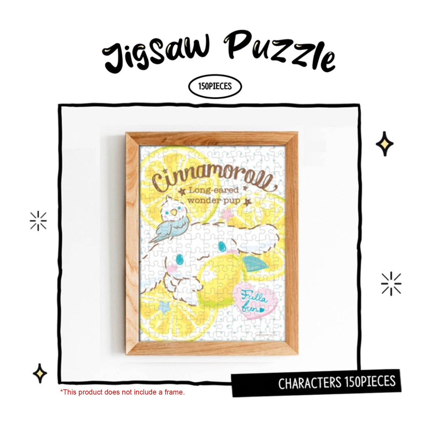Jigsaw Puzzle Cinnamoroll 150pcs - Games for Family Bonding  Boosting Cognitive Skills  and Stress Relief - Animated Characters  enhanced Quality Materials  Challenging Puzzle Experience