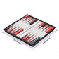 Quadpro Magnetic Backgammon Board Game Set With Folding Board Travel Games For Kids And Adults