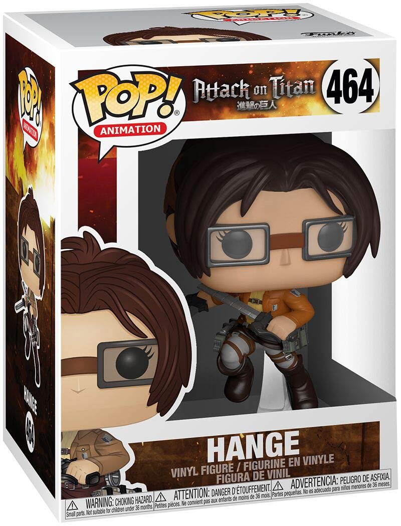 Funko Pop! Animation: Attack On Titan - Hange Toy, Multicolor