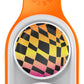 Popsockets Poppuck, Trick Magnet And Fidget Toy- Neon Orange