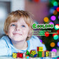 Coolzon Speed Cube Set - 9 Pack Magic Cubes, Plastic Puzzles for Kids & Adults, Includes Pyraminx, 2x2, 3x3, 4x4,