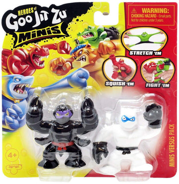 Moose Enterprise Heroes of Goo JIT Zu MINIS Pantaro vs Scorpius