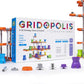 Gridopolis - A 3D Tabletop Strategy Game : Family-Friendly 1-4 Player Innovative Board Games For Adults, Teens & Kids Ages 8+ (Great For Steam Learning)