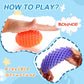 AHHSOY 5 Pack Mini Fidget Worms - Multi-colored Plastic Sensory Toys for Kids & Adults, Small Stress Relief Party Favors