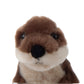 The Petting Zoo River Otter Plush Toy, 10 inches, Brown, Small, Model 319108, Gifts for Kids, Stuffed Animal