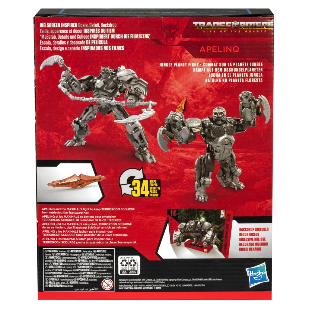 Transformers Studio Series Leader Class 116 Apelinq Awakening Action Figure