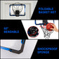 Basketball Hoop Indoor For Kids, Over The Door Basketball Hoops With Led Lighting & Audio Scoreboard, Mini Basketball Hoop Baske