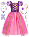Isswya Girls Princess Costume Princess Dress Up Clothes For Girls Birthday Halloween Cosplay 3T