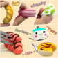 Budi Upgraded Coluans 30Pcs Kawaii Squishies Random Super Slow Rising Squeeze Fidget Toy Bun Phone Straps Stress Relief Toys For Adults Birthday Favors For Kids Treasure Box Pinata Pretend Play
