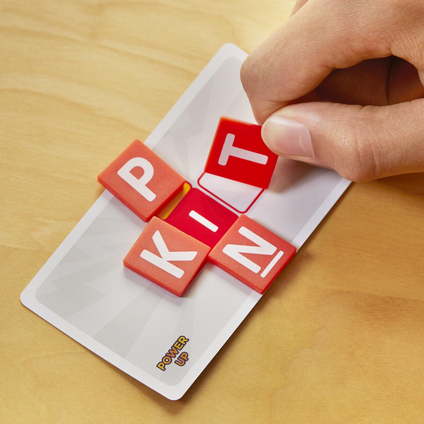 Scrabble Frenzy Tile and Card Game, Fast-Paced Scrabble Game for Family and Kids Ages 8 and Up, Easy to Learn Card Game for 2 to