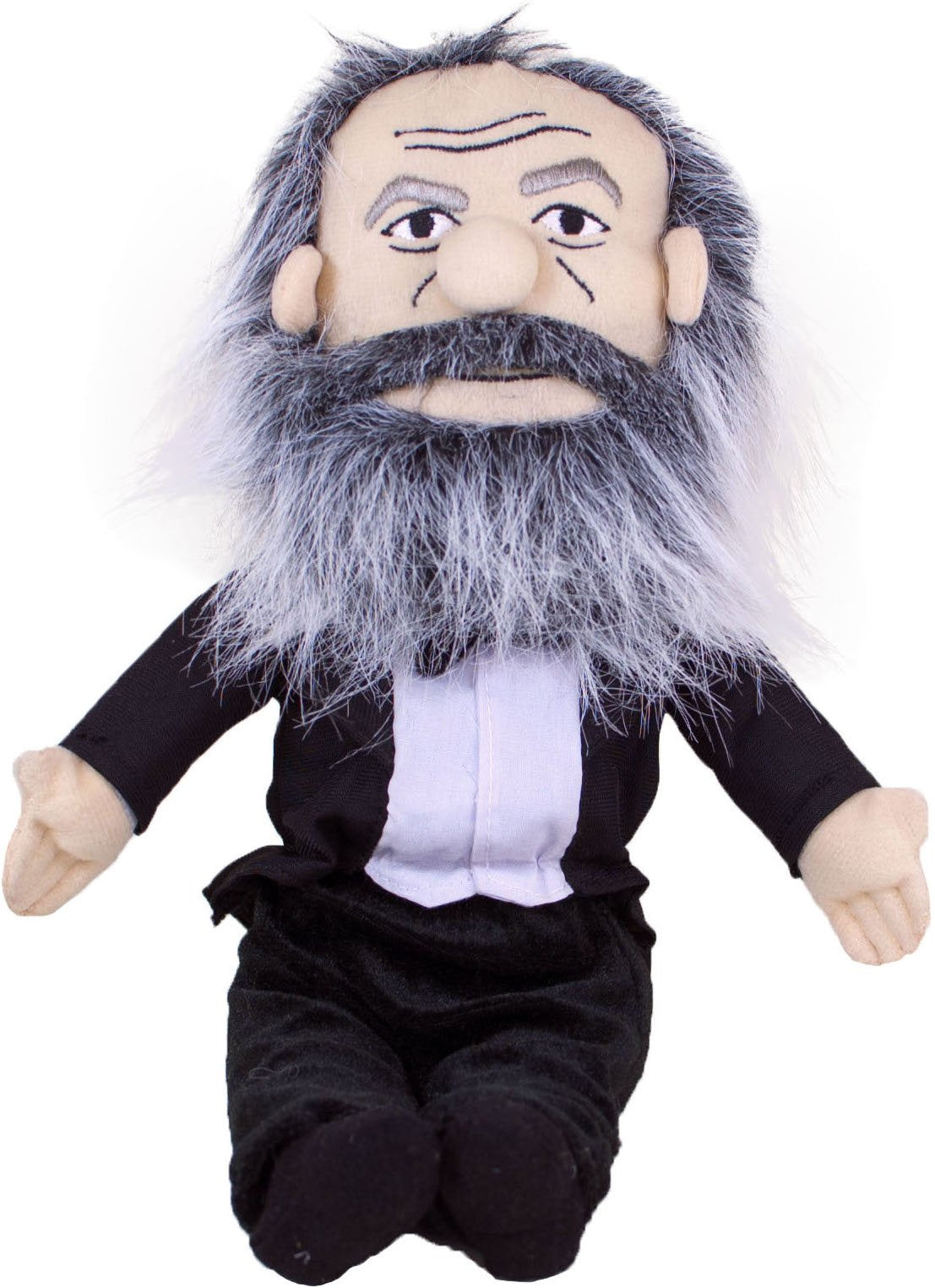 Karl Marx Doll - 11' Soft Stuffed Plush Little Thinker - Toy For Kids Or Adults