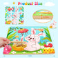 Zeoddler Wooden Puzzles for Toddlers, 8 Pack Farm Animal Jigsaw Puzzles for Kids3-5, 9 Pieces Preschool Learning Activities, Lea