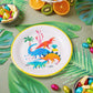 Talking Tables Dinosaur Paper Plate 23Cm 8Pk, Mixed colors