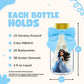 Ethisa 12 Pack Princess Party Favors - Diy Candy Jars With Ribbons And Stickers - Party Decoration Bottles For Birthday, School