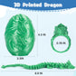 3D Printed Dragon Egg with Engraved Western Dragons - Surprise Gift Set with Articulated Crystal Dragon and Ring  Fidget Sensory Toys for Kids  Birthday Halloween for Boys and Girls