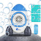 Bubble Machine Blower Blaster Lawn Mower Maker Blue Toy Fun Portable Handheld Operate Automatic Battery Electric Outdoor Summer