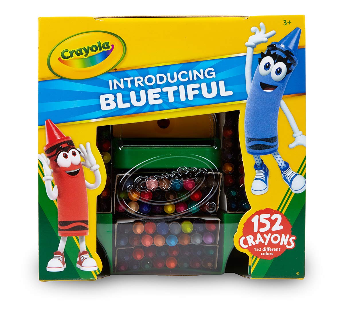 Crayola Ultimate Crayon Case, 152 Count Coloring Tools, Assorted Colors, Model 52-0030, Perfect Gift for Kids