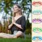 yesaior 60 pcs Colorful Friendship Bracelet, Stackable Elastic Cute Beaded Bracelets Preppy Bracelets Bulk Set for Women Gift (G