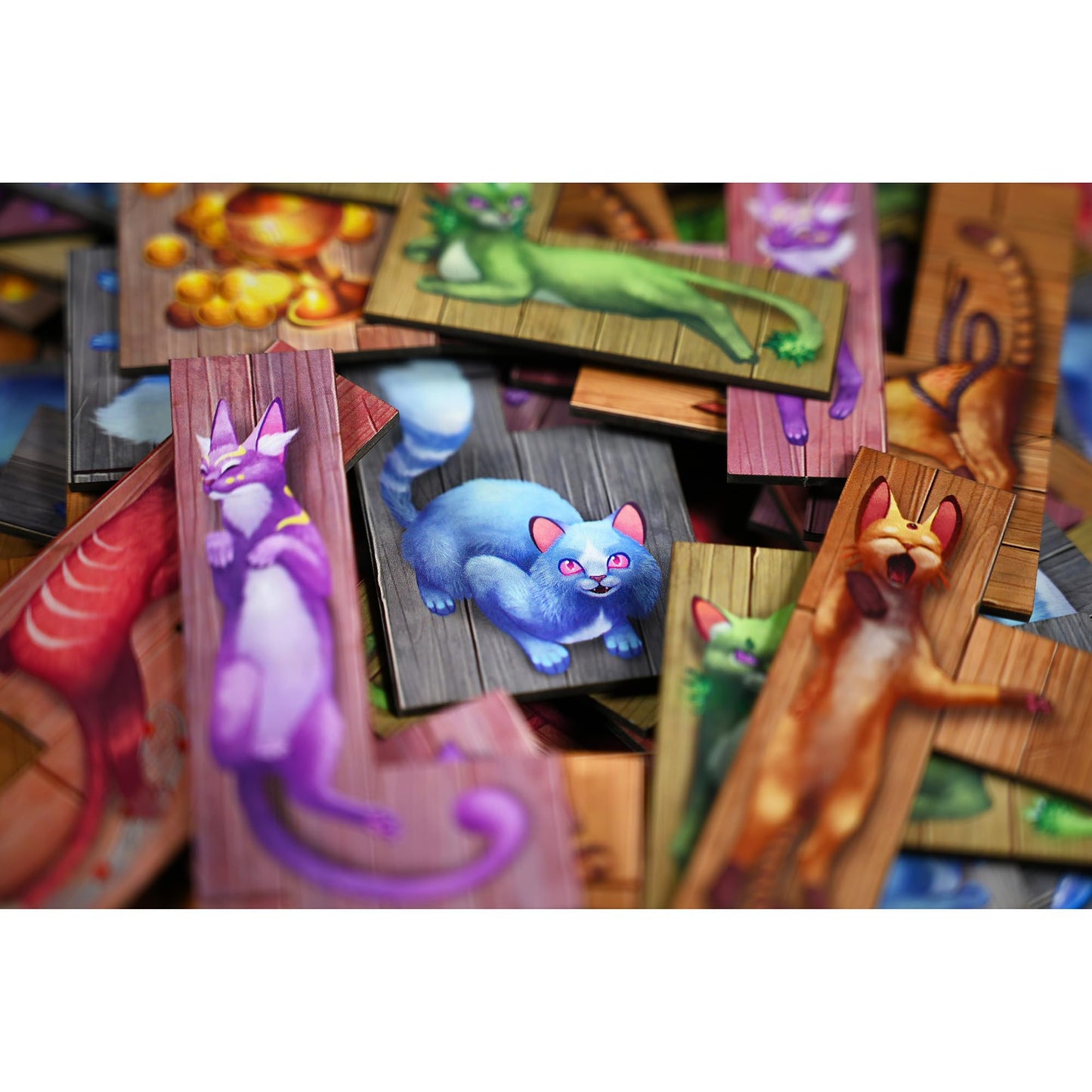 City Of Games The Isle Of Cats - Rescue As Many Cats As Possible For 1-4 Players, Ages 8+