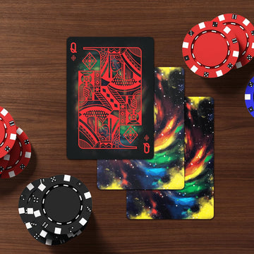 99Fox Primordial Playing Card For Adults Teens Friends Space Themed Cards Deck