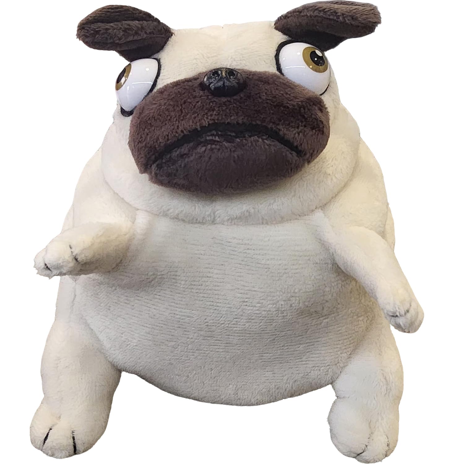 Baidelan Pug Plush Small Pug Stuffed Animal Premium Dog Plush Puppy Stuffed Animal Soft Plush