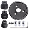 Rc Metal Steel 54T 32P Spur Gear With 15T/17T/19T Pinions Gear Set Replace 3956 For Traxxas Slash 4X4 4Wd/2Wd/Vxl Rally/Stampede