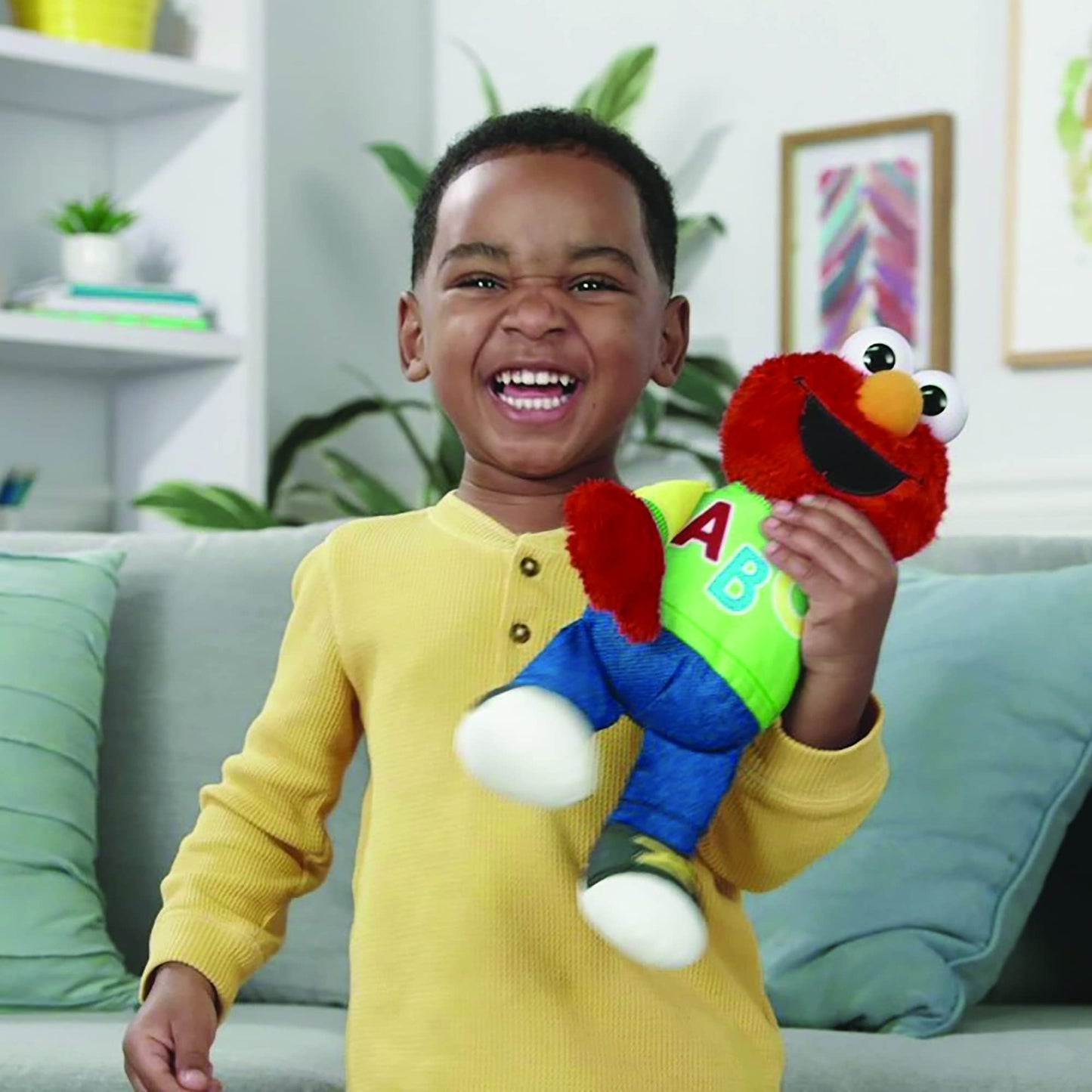 Sesame Street Playskool Street Singing Abc’S Elmo , Red