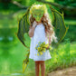 Darlion Dragon Wings Costume Children'S Props Cosplay Wing Dinosaur Tail Mask Set For Kids (Green)