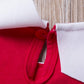 Gureui Newborn Baby Boy Girl Christmas Outfit Elf Costume With Hat Toddler Infant Long Sleeve Romper Onesie (A Red, 6-12 Months)