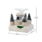 Fg Square Lightup Fountain Christmas Accessories Figurines | Christmas Village House Collection For Christmas Decorations And Gi