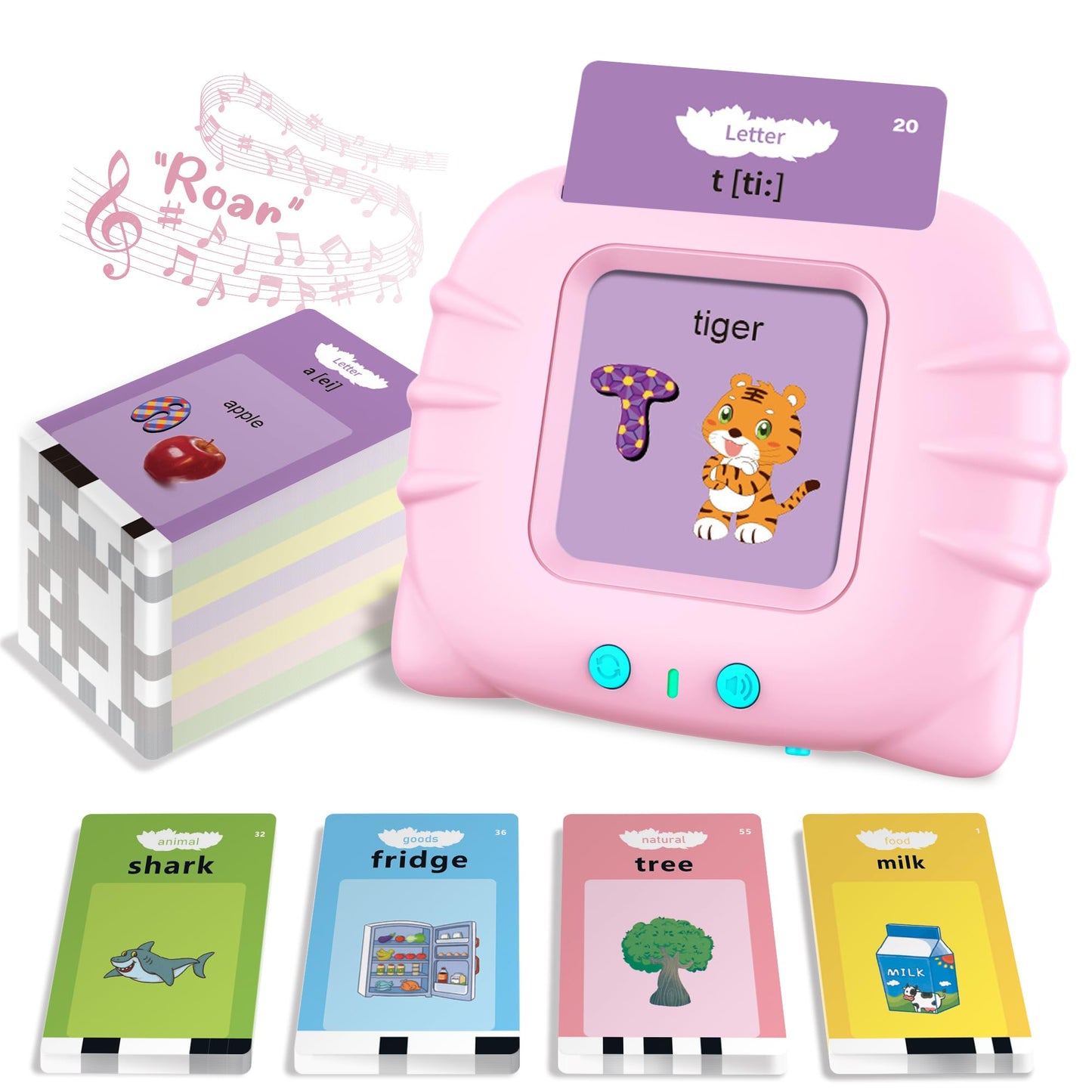 Abc Learning Flash Cards For Toddlers 2 3 4 5 6, 255 Cards 510 Sides, Abc 123 Sight Words, Speech Therapy Toys, Autism Toys, Edu