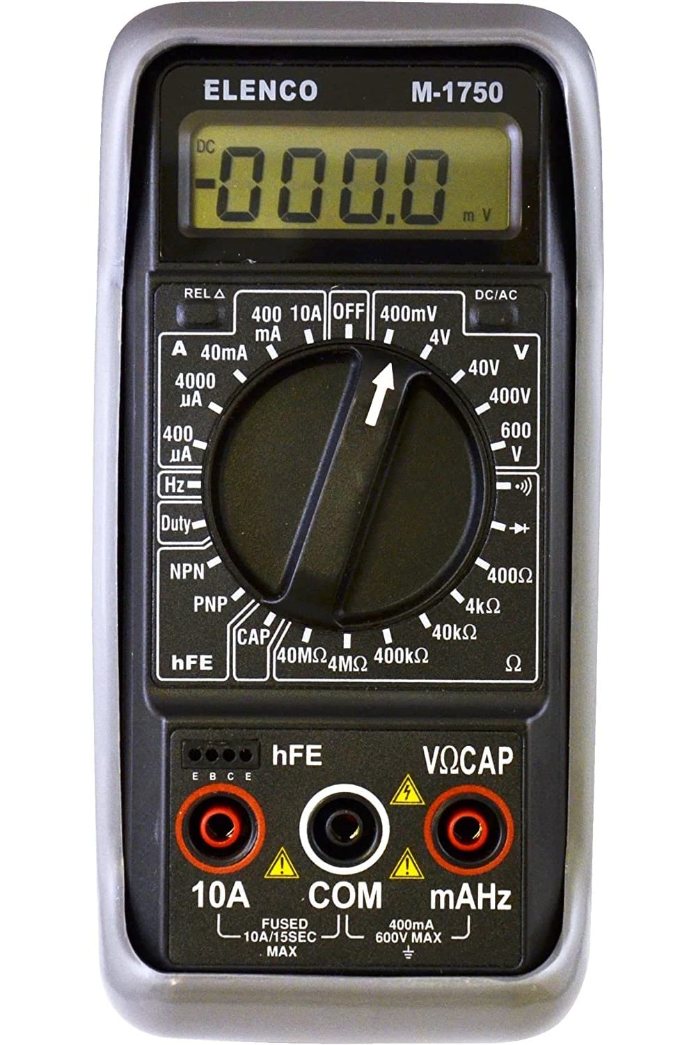 Elenco Digital Mulitmeter With 3 1/2 Digit Display