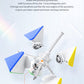 Cubershop Gan Pyraminx M Magnetic Speed Cube (Standard Core Positioning Frosted Ver.), Gan 2020 Liteweight Stickerless Pyramid Cube, With Innovative Core Positioning System