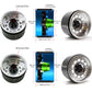 Txxrcss RC 2.2 Beadlock Wheels Adjustable 2 Offsets Rims Hub Aluminum Upgrades for 1/10 Crawle Car Wheel and Tires Remote Contro