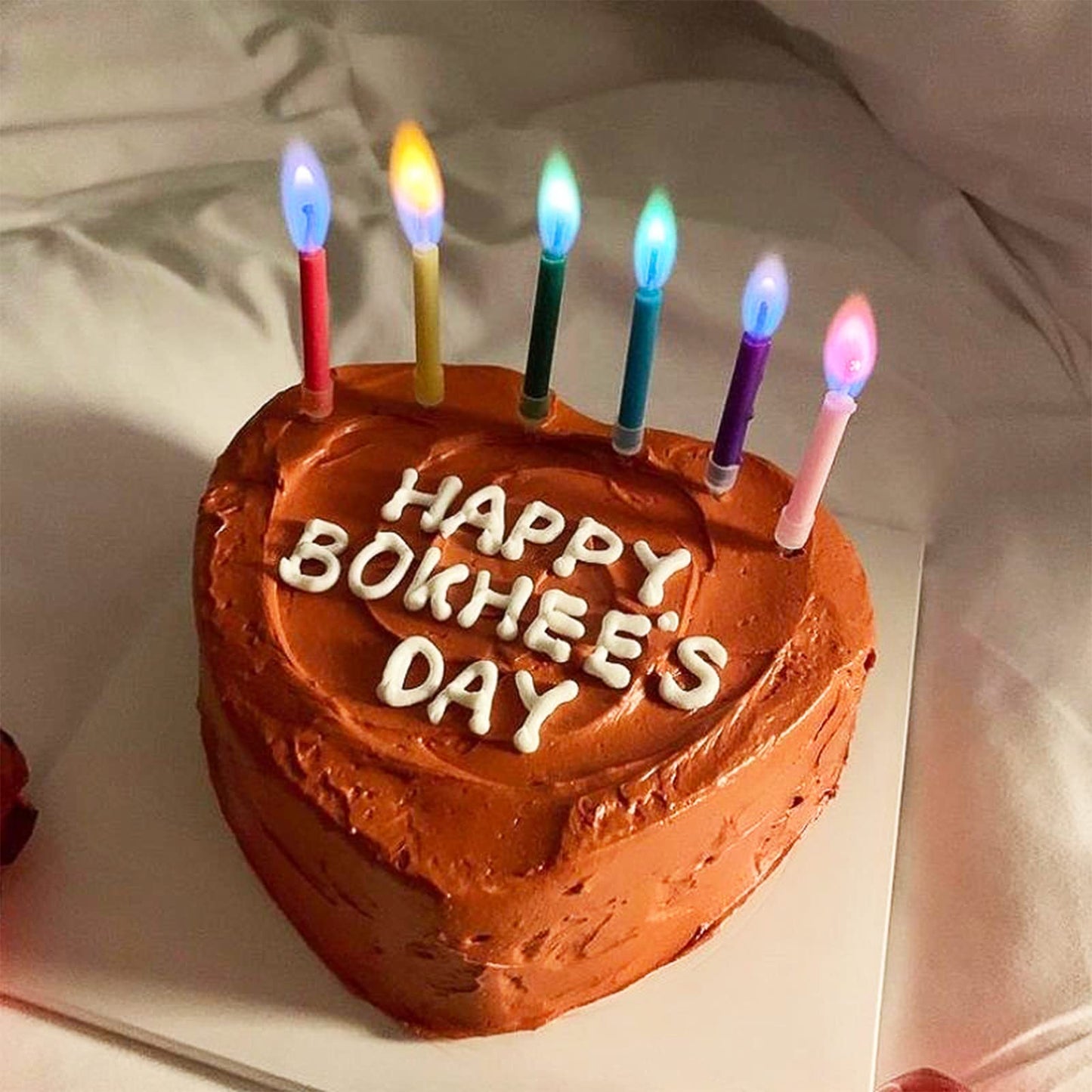 Happy Birthday Cake Candles, Birthday Candle Fun Colorful Candle Holders Included, for Birthday Cakes to Make it a Magical Celeb
