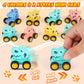 18 Pcs Mini Dinosaur Pull Back Cars For Kids Racing Vehicles Toys With Storage Box Bulk Children Dino Cars Party Favors Supplies